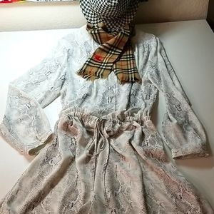 Snake Chic Tunic style dress